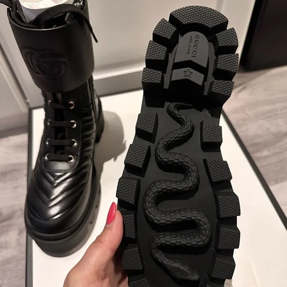 Brand new Gucci leather boots